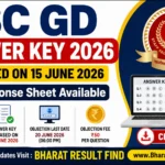 SSC GD Answer Key 2026