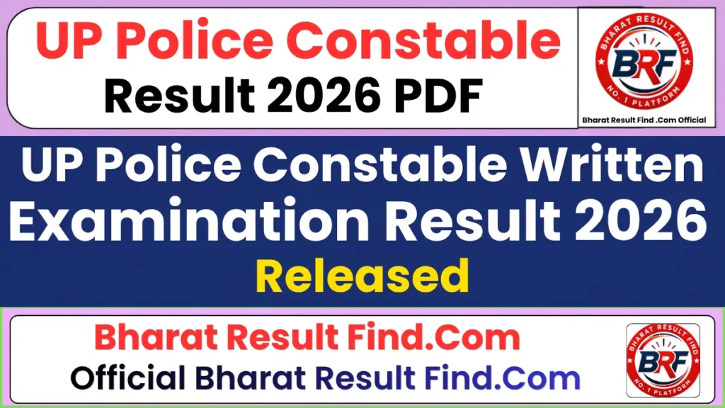 UP Police Constable Result 2026