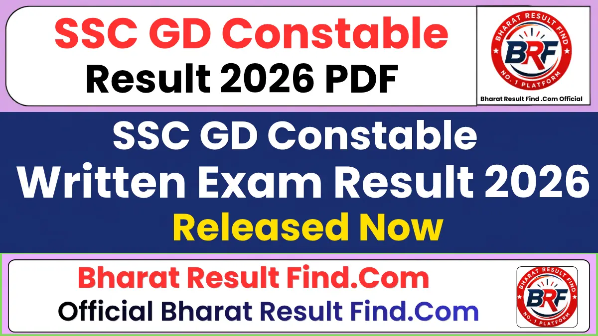 SSC GD Constable Result 2026