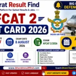 AFCAT 2 Admit Card 2026
