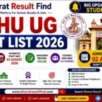 BHU UG Merit list 2026