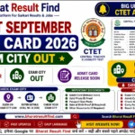 CTET September Admit Card 2026