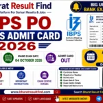 IBPS PO Prelims Admit Card 2026