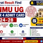 LNMU UG Semester 4 Admit Card 2024-28