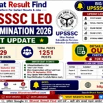 UPSSSC LEO Main Examination 2026