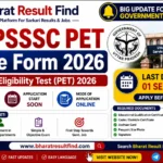 UPSSSC PET Online Form 2026